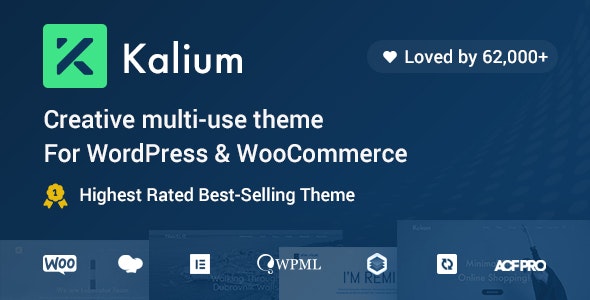 Kalium - Creative Theme for Professionals