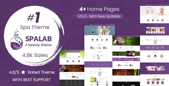 Spa Lab Theme | Beauty Salon Theme