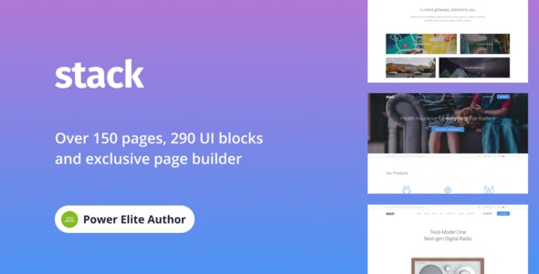 Stack - Multi-Purpose WordPress Theme with Variant Page Builder & Visual Composer V10.6.3