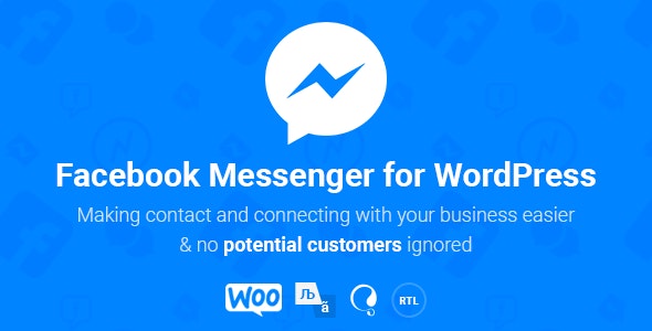 NinjaTeam Facebook Messenger for WordPress V2.8.2