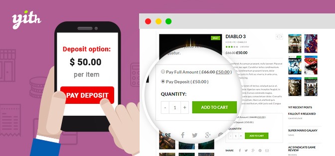 YITH WooCommerce Deposits and Down Payments Premium