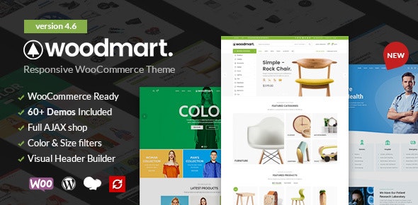 WoodMart Theme - Responsive WooCommerce WordPress Theme