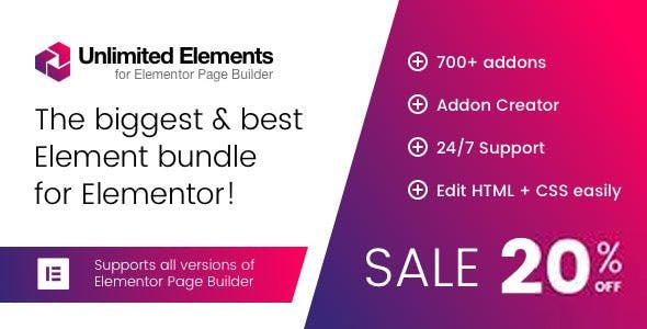 Unlimited Elements For Elementor Premium