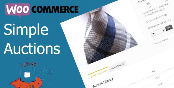 WooCommerce Simple Auctions - WordPress Auctions