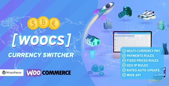 FOX - Currency Switcher Professional for WooCommerce (former name is : WOOCS - WooCommerce Currency Switcher - WooCommerce Multi Currency and WooCommerce Multi Pay)