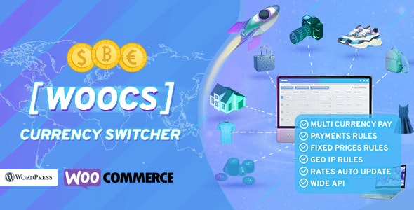 Currency Switcher Professional for WooCommerce: Shop - FOX