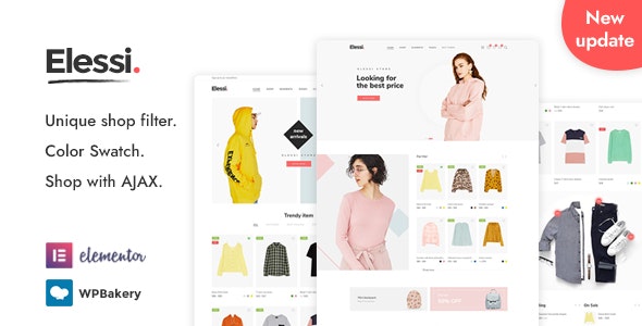 Elessi Theme - WooCommerce AJAX WordPress Theme - RTL support