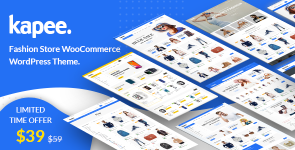 Kapee Theme - Modern Multipurpose WooCommerce Theme