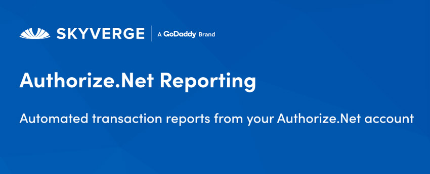 WooCommerce Authorize.Net Reporting Plugin