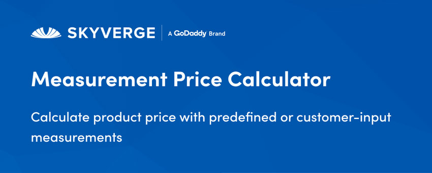 WooCommerce Measurement Price Calculator