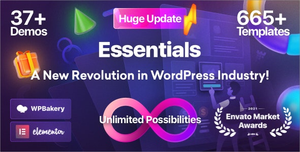 Essentials Theme | Multipurpose WordPress Theme