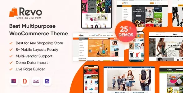 Revo - Multipurpose Elementor WooCommerce WordPress Theme