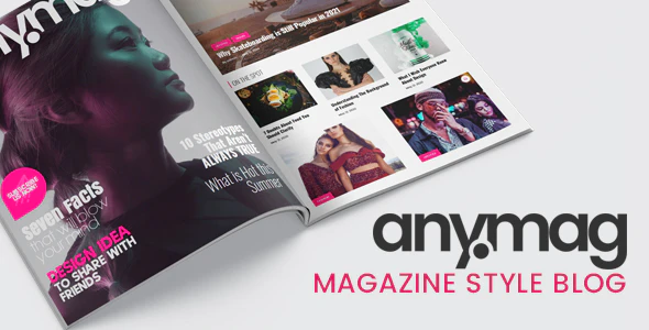 Anymag Theme - Magazine Style WordPress Blog
