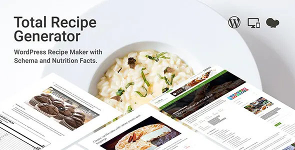 Total Recipe Generator for WPBakery Page Builder