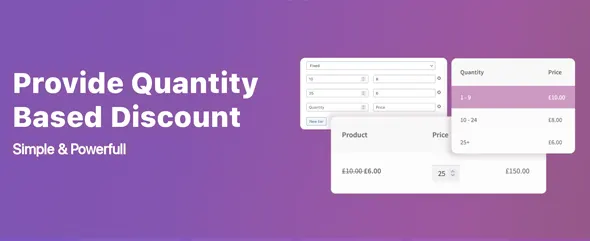 Tiered Pricing Table for WooCommerce