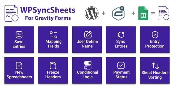 WPSyncSheets For Gravity Forms - Gravity Forms Google Spreadsheet Addon