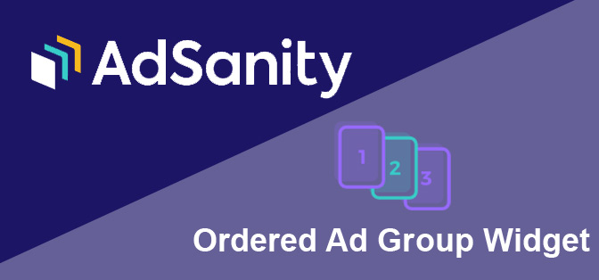 AdSanity - Ordered Ad Group Widget
