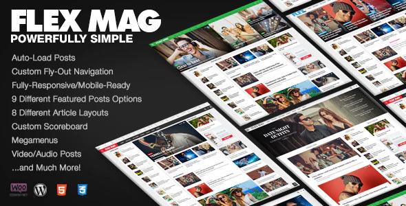 Flex Mag Theme - Responsive WordPress News Theme