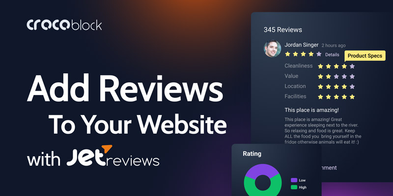 JetReviews - Reviews Widget for Elementor Page Builder