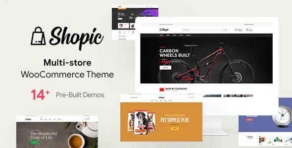 Shopic Theme - Multistore WooCommerce WordPress Theme