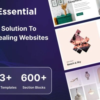 Divi Essential plugin - Divi Extension For Next Label Modules