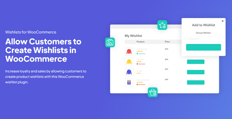 Iconic Wishlists for WooCommerce