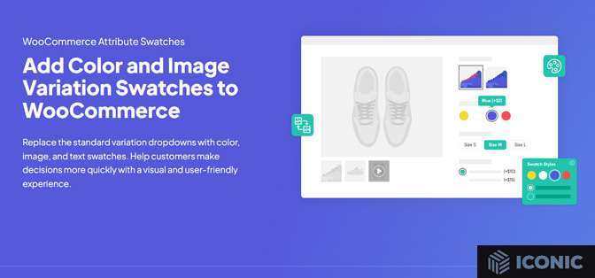 Iconic WooCommerce Attribute Swatches