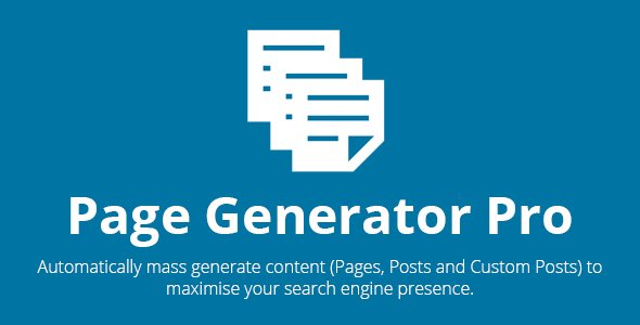 Page Generator Pro