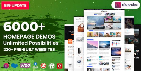 Soledad Theme – Multipurpose, Newspaper, Blog & WooCommerce WordPress Theme
