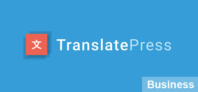 TranslatePress Business plugin