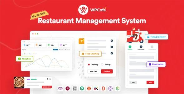 WPCafe Pro : Table Reservation, Food Menu & Online Food Ordering for WooCommerce