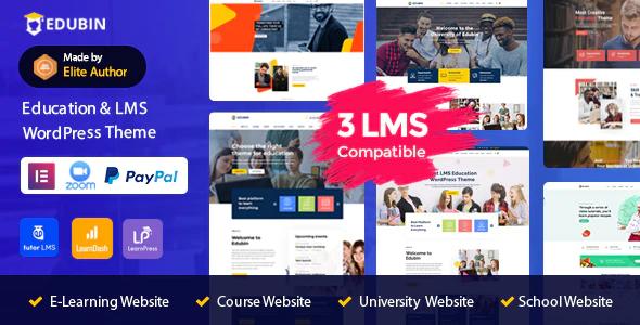 Edubin Education Wordpress Theme V9 3 8