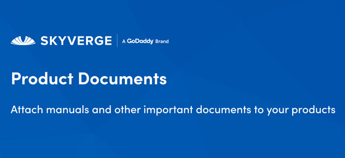 WooCommerce Product Documents plugin