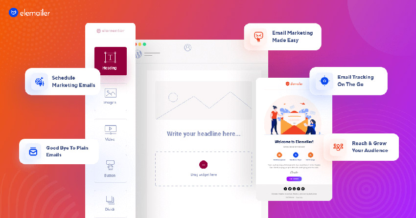 Elemailer - Elementor email template & campaign builder for WordPress