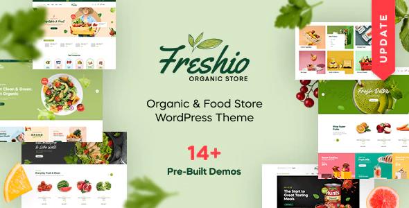 Freshio Theme - Organic & Food Store WordPress Theme