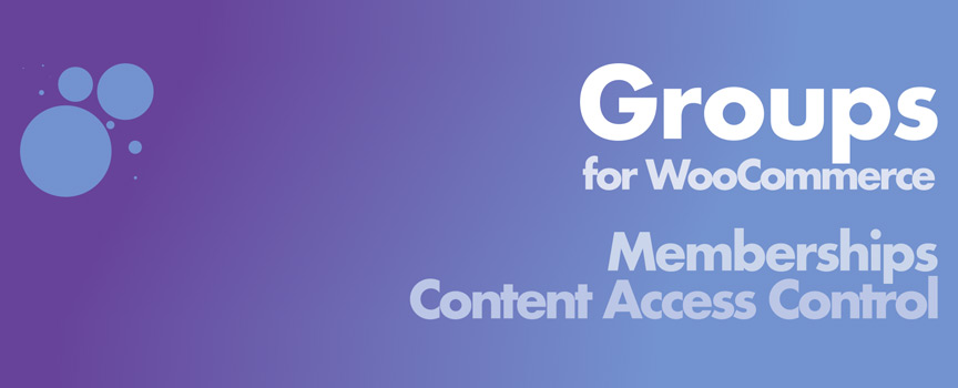 Groups for WooCommerce Plugin - Groups Integration for WooCommerce