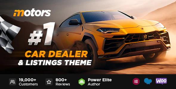 Car Dealer WordPress Theme - Motors