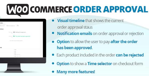 WooCommerce Order Approval plugin