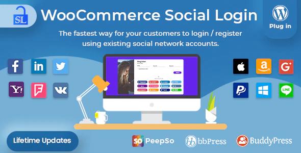 WooCommerce Social Login - WordPress Plugin