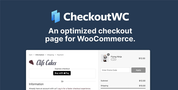 CheckoutWC Plugin - Optimized Checkout Pages for WooCommerce