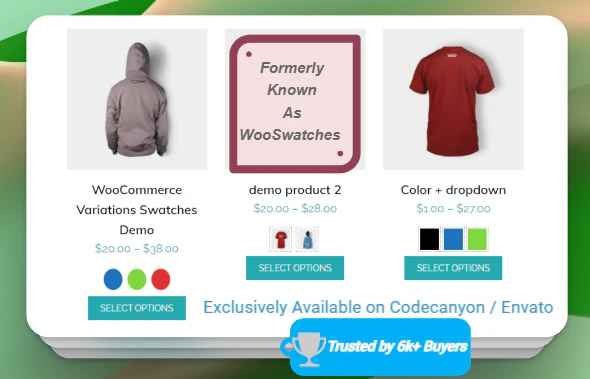 WooSwatches - WooCommerce Color or Image Variation Swatches