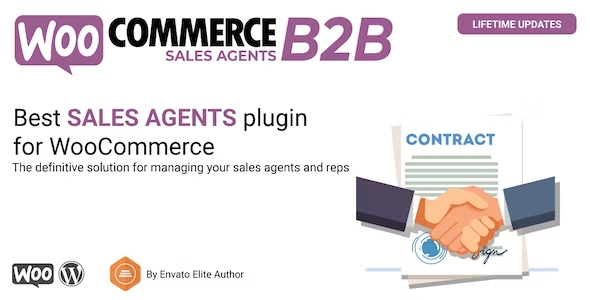 WooCommerce B2B Sales Agents plugin