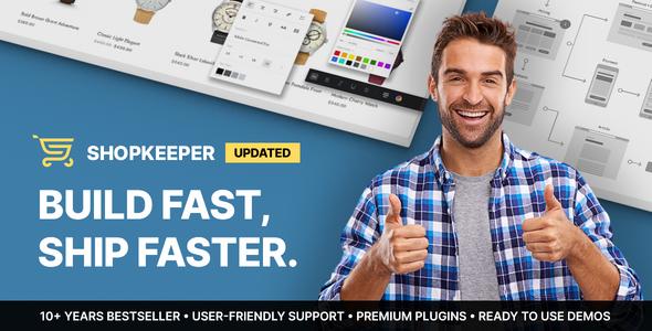 Shopkeeper - eCommerce WordPress Theme for WooCommerce