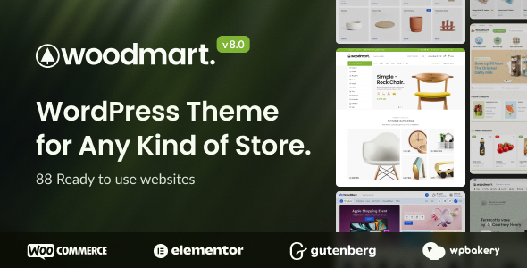 WoodMart Theme - Responsive WooCommerce WordPress Theme