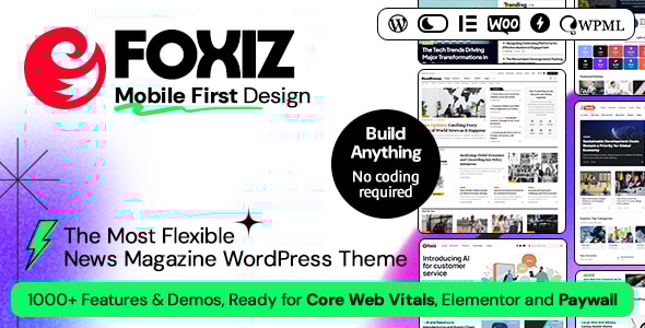 Foxiz Theme - WordPress Newspaper News and Magazine