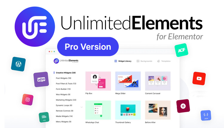 Unlimited Elements For Elementor Premium - Unlimited Elements For Elementor Pro