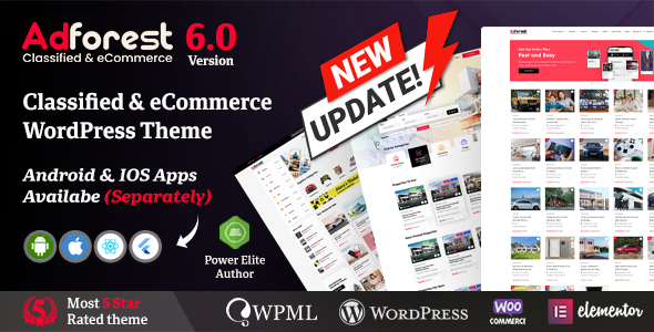 AdForest theme -AdForest - Classified Ads WordPress Theme